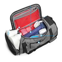 Sac à main de sport imperméable décontracté personnalisé pour hommes bagage de cabine extérieur léger grand sac de voyage sac polochon
