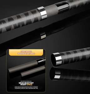 Caña de Pescar de Fibra de Carbono de Alta Calidad, Tres Secciones, 3.6, 3.9, 4.2 Metros, Súper Resistente, Largo Alcance, para Pesca en Agua Salada, Venta al Por Mayor - Product Image 5