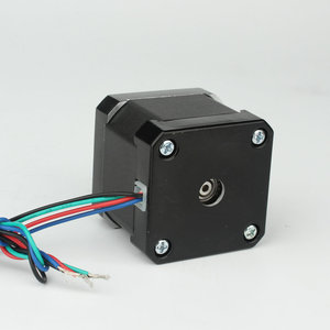 มอเตอร์สเต็ปเปอร์ Nema17 1.8 องศา 1.33A 12V DC แรงบิด 0.5 นิวตันเมตร สำหรับเครื่องพิมพ์ 3 มิติ พร้อมไดรเวอร์ไฮบริด รุ่น 42HS40 - Product Image 4