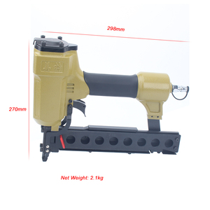 440KB 1/4" 18 GA <strong>Crown</strong> 5.8mm Medium Wire Stapler Pneumatic Sofa and Furniture <strong>Staples</strong> Gun Wood Case Tool - Product Image 4