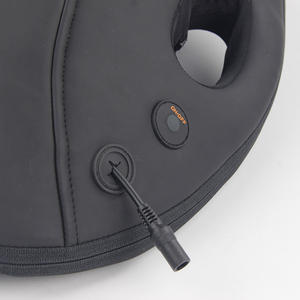 2025 nuevos productos 3D amasado eléctrico completo soporte de cintura Lumbar cojín de masaje de espalda Shiatsu almohadilla de silla de masaje de espalda con calor - Product Image 3