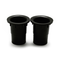 Caja de Altavoz JinFeng para Auto, Mini Amplificador, Subwoofer, con Diseño de Tubo de Ventilación, 3.2.1 Canales, Negro