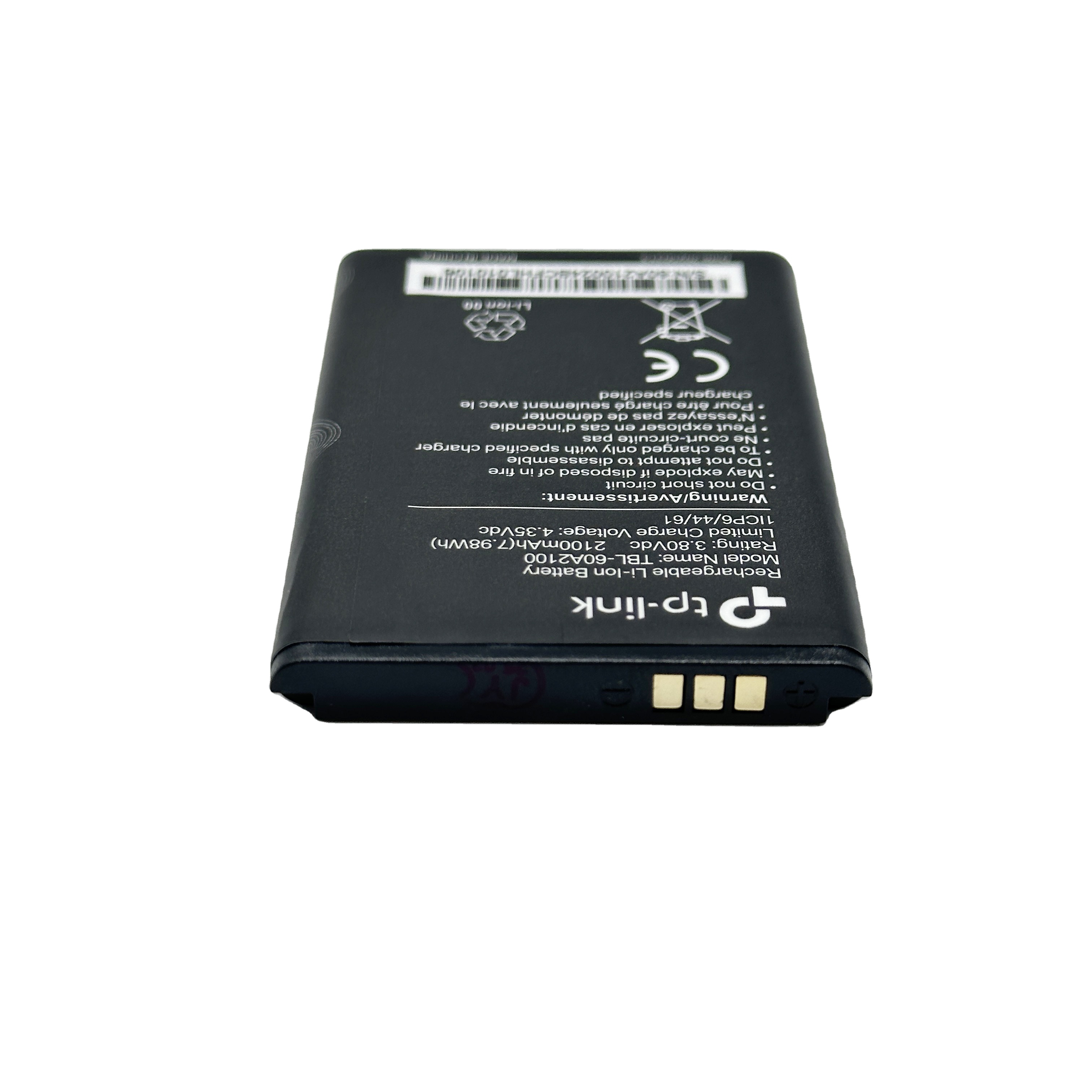 Batteria Di Ricambio Per Router TP-LINK Tr961, TBL-55, A2550 - Ioni Di Litio 3.8V 1900mAh