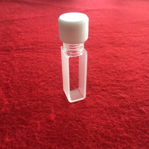 Cuvette en quartz transparent de 10 mm de long, à deux côtés, avec bouchon à vis, pour cellule UV - Product Image 1