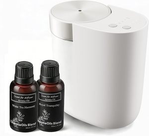 OEM Home Wall Plug-In Aromatherapy <b>Diffuser</b> 60ml Smart Control Spa Electric Scent Machine for Fragrance <b>Oil</b> - Product Image 1