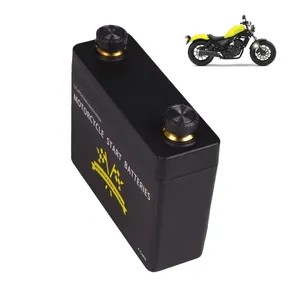 角电源 12V 摩托车电池 130CCA LiFePO4 启动器电池 9Ah 铅酸电池更换