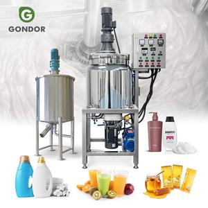 Ss 1000l 1000 Liter 500 L 100l 50l Mini Food Grade Stainless Mixing Stirring Tank Pva or Glue for Disloving Sugar - Product Image 1