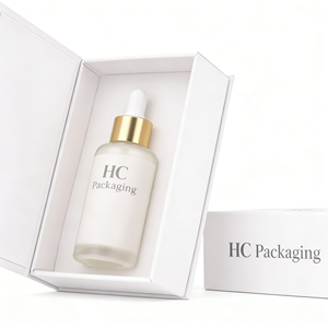 ชุดผลิตภัณฑ์ดูแลผิวแบบขวดหยดพร้อมบรรจุภัณฑ์เครื่องสำอางสั่งทำพิเศษสุดหรู ฝาปิดแม่เหล็ก พร้อมแผ่นโฟมสั่งทำพิเศษ โลโก้สั่งทำได้จากโรงงาน - Product Image 4