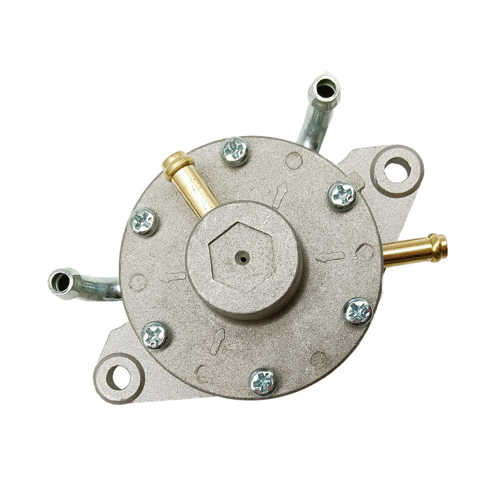07-186 07-189-01 DF52-73 Round Mikuni Dual Vacuum Operated Fuel Pump For Snowmobile ATV Carts