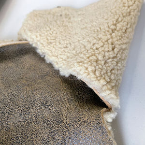 Pelli <span class=keywords><strong>di</strong></span> <span class=keywords><strong>vera</strong></span> <span class=keywords><strong>pecora</strong></span> in <span class=keywords><strong>vera</strong></span> lana conciata marrone <span class=keywords><strong>pelle</strong></span> morbida pelliccia - Product Image 3