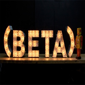 Panneau lumineux Led pour chapiteau, en forme de lettres, vente directe fabricant, grandes <span class=keywords><strong>et</strong></span> grandes lettres lumineuses - Product Image 3