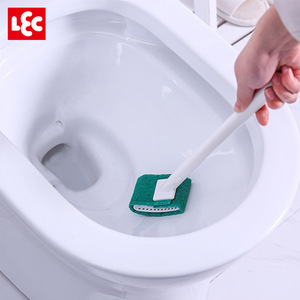 Cepillo de limpieza para inodoros LEC con cabezal perforado, fácil de secar, abrasivo, para el suelo del baño - Product Image 3