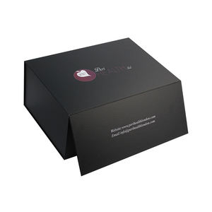 Роскошная индивидуальная печать упаковка подарочная коробка для одежды крышка бумажная коробка с логотипом жесткий картонный откидной створчатый открытый магнитный ящик для обуви - Product Image 3