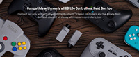 Récepteur rétro 8BitDo pour N64 compatible avec les manettes Xbox Series, Xbox One, Switch Pro, PS5/PS4 sur console N64