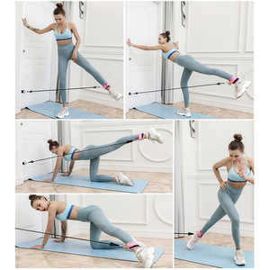 Sangles de cheville hanche jambe entraînement bandes de résistance manchette câble attachement butin bout à bout cuisse poulie sangle levage Fitness exercice - Product Image 6