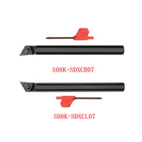 Tour CNC Machine Tournant Outil S12M-SDXCR07 S12M-SDXCL07 CNC Porte-outil de tournage interne pour Insert DCMT