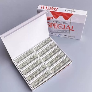 10 Piezas de Depiladores de Cejas Desechables de Acero Inoxidable para Salón, para Dar Forma al Vello Facial - Product Image 2