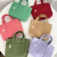 Sac à bandoulière en velours côtelé pour femmes, couleur unie, réutilisable, automne et hiver, nouveau Style décontracté, mode féminine, 2022