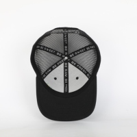Venta al por mayor desgastada gorra de conductor de camión bordado personalizado parche Logo 6 paneles Vintage Hip Hop estilo gorra para los hombres para la playa