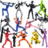 Figurine articulée Titan Lucky 13 T13 imprimée en 3D, plusieurs couleurs, assemblage fini, modèle Nova, jouet multi-articulations mobile
