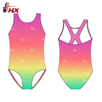 Maillot de bain femme coupe haute en tissu recyclé UPF50+ personnalisé 2024, avec soutien-gorge bandeau et culotte de bain, imprimé floral et léopard, pour la plage