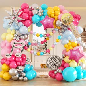 Kit <span class=keywords><strong>de</strong></span> Guirnalda <span class=keywords><strong>de</strong></span> Globos <span class=keywords><strong>de</strong></span> Neón Personalizados <span class=keywords><strong>de</strong></span> Fábrica, Globos Macaron con Globos <span class=keywords><strong>de</strong></span> Papel <span class=keywords><strong>de</strong></span> Aluminio con Diseño <span class=keywords><strong>de</strong></span> Bola <span class=keywords><strong>de</strong></span> Discoteca para Decoración <span class=keywords><strong>de</strong></span> Fiestas Retro <span class=keywords><strong>de</strong></span> <span class=keywords><strong>los</strong></span> 80s y 90s - Product Image 1