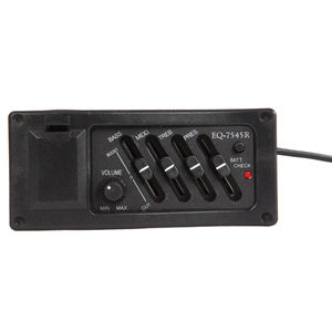 פופולרי Wholesales 4 אקוסטית גיטרה איסוף EQ-7545R גיטרה אקולייזר - Product Image 2