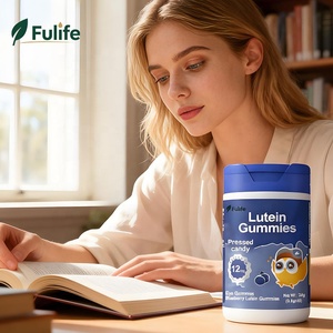 Oem Blueberry Lutein Gummies cải thiện thị lực mắt sức Khỏe Bổ sung 30 đếm Gummy kẹo cho mắt - Product Image 1