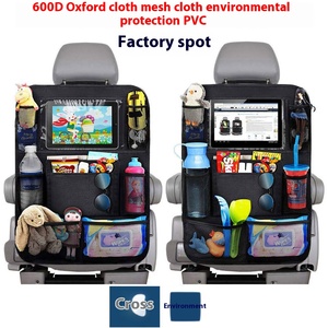 Tragbarer Neuer China-Chic Auto-Organizer aus Oxford-Gewebe mit Netzfach, Rücksitz-Zugang, iPad- und Spielzeughalterung, Anti-Kick-Schutz für die Rückenlehne - Product Image 2