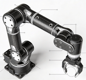 ผ้าคาร์บอนไฟเบอร์ถักน้ำหนักเบาสำหรับใช้งานในอุตสาหกรรม - Product Image 2