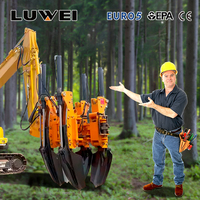 Optimal LuWei – Transplanteur d'arbres hydraulique diesel, accessoire pour excavatrice, moteur, pompe et engrenage pour le déplacement d'arbres