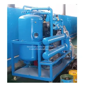 High Efficiency Industrial Oil Filtration Lube Oil Recycling Plant Portable Oil Purification Machine For Sale