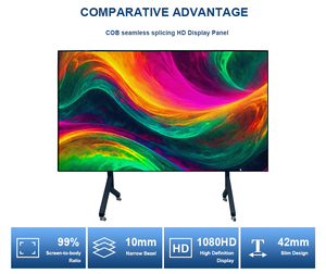 Écran LED intelligent tout-en-un Yg de 136 pouces, affichage numérique commercial haute résolution, affiche numérique mobile sur pied, TV murale, SDK SCNS- - Product Image 4