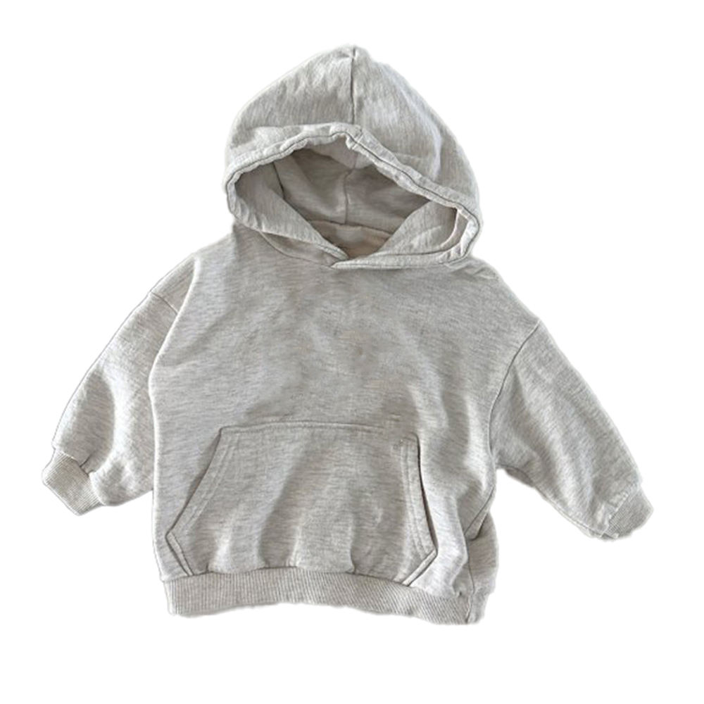 Gris francés Terry niños Sudadera con capucha