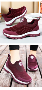 Le donne Tenis Scarpe Impermeabili E Traspiranti Cunei Della Piattaforma Scarpe Casual Donne Scarpe Da Ginnastica - Product Image 5