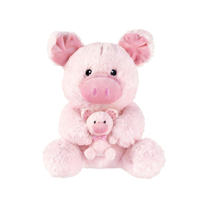OEM personalizable felpa madre y bebé oso abrazando conjunto suave animales de peluche para regalos de la familia - Product Image 5