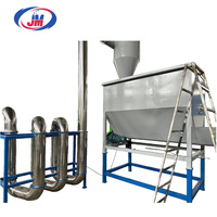 Línea de Reciclaje de Película de LDPE y LLDPE con Inversor ABB de 500kw/h, Máquina de Lavado