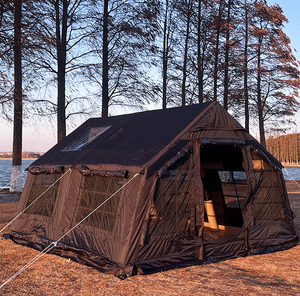 Tienda de campaña de lona Oxford de lujo para exteriores, tienda de aire de configuración rápida, gran espacio, tienda de campaña inflable Oxford para 5-8 personas, fiesta, evento - Product Image 6