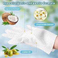 BoWanGate 36 lingettes pour animaux certifiées hypoallergéniques pour chiens et chats |   Gants désodorisants et hydratants pour pattes, oreilles, visage, fesses et maison