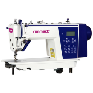 จักรเย็บผ้าอุตสาหกรรม RONMACK RM-9800S-4D แบบเข็มเดี่ยว ความเร็วสูง ระบบคอมพิวเตอร์ พร้อมมอเตอร์สเต็ปและระบบเกียร์ - Product Image 4