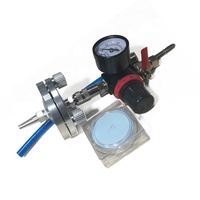 Kit de Prueba del Índice de Contaminación del Agua con Regulador de Presión y Manómetro, Instrumento de Prueba SDI Completo para Sistemas de Tratamiento por Ósmosis Inversa
