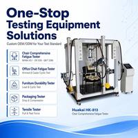 Máquina de Prueba de Fatiga Integral HK-813 para Sillas de Oficina, Probador de Durabilidad de Carga para Respaldo y Reposabrazos, para Laboratorio de Muebles