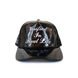 कस्टम उच्च गुणवत्ता वाली कढ़ाई fox pu चमड़े के ट्रक टोपी - Product Image 2