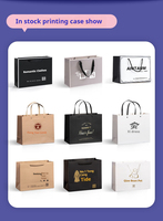 Vente en gros de sacs en papier d'art de luxe avec logo personnalisé accessoire de ruban impression offset pour vêtements chaussures chaussettes cadeaux de vente au détail de fourrure