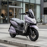 Moto électrique 72V 2000W, génération 4, scooter à deux roues longue portée, batterie 40Ah, 70 km d'autonomie, frein à disque, suspension hydraulique