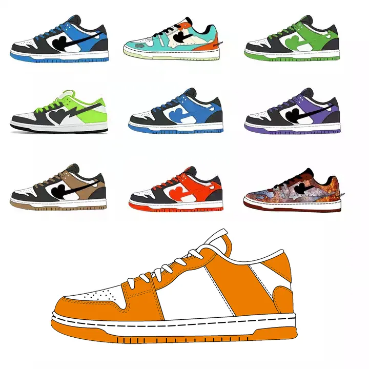 Высококачественная повседневная обувь унисекс с низким вырезом и логотипом на заказ, оптовая продажа обуви, кроссовки для бега, обувь на заказ