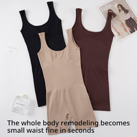 Combinaison de yoga sans couture grande taille, très élastique, effet push-up, gainante, pour femme, idéale pour la gym, le fitness et le quotidien, sous-vêtement sculptant intégral amincissant