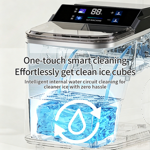 Machine à glaçons électrique de table ZBJ16, petite machine à glaçons automatique pour la maison, machine à glaçons en forme de nuggets pour la maison - Product Image 6