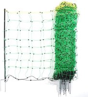 Utilisation simple haute 90-120cm de long 50cm avec kit de réparation gratuit filet de clôture électrique filet de mouton de bétail pour chèvre ou cerf