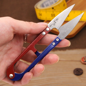 Embroidery <b>Scissors</b> Stainless Steel Zinc Alloy Handle Spring U Type For <b>Sewing</b> Craft Home Use - Product Image 4